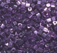 50g 3x3mm Metallic Violet Tiny Cubes